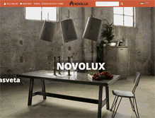 Tablet Screenshot of novolux.rs